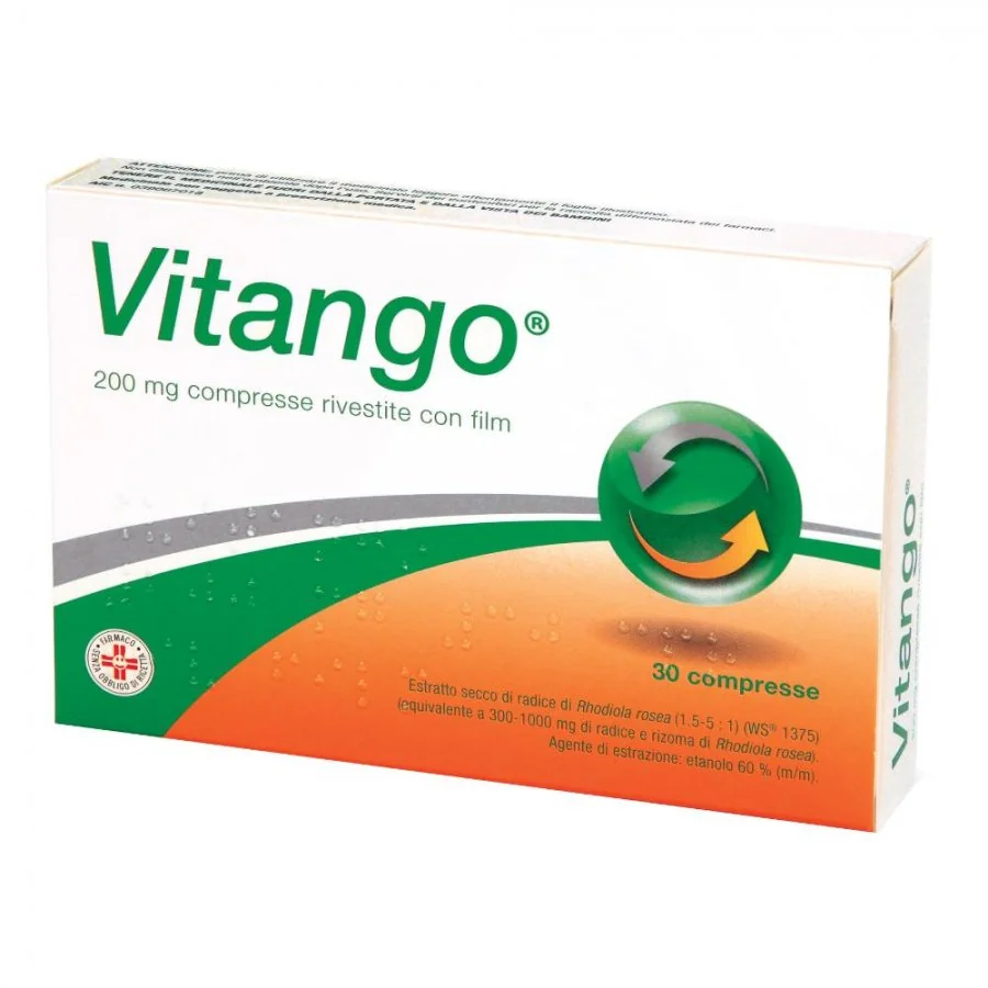 Vitango 200 mg Rhodiola 30 Compresse rivestite Stress e Ansia Lieve