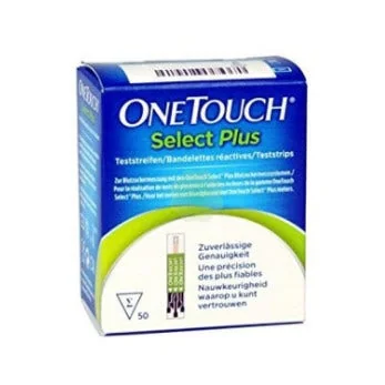 LifeScan One Touch Select Plus Strisce Reattive Per Glicemia 50 Pezzi Misurazione Glicemia