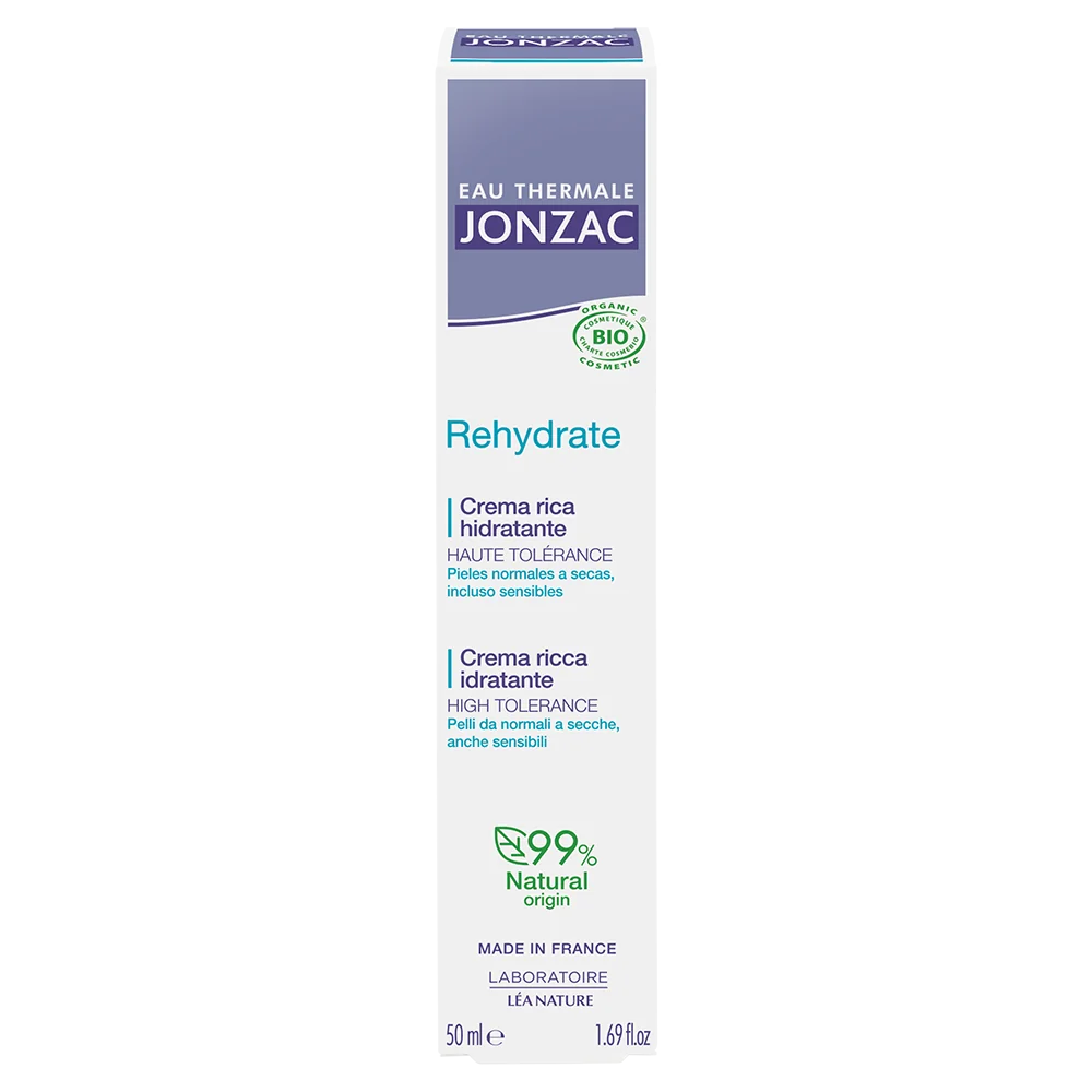 Eau Thermale Jonzac Rehydrate 50 ml Crema ricca Idratante