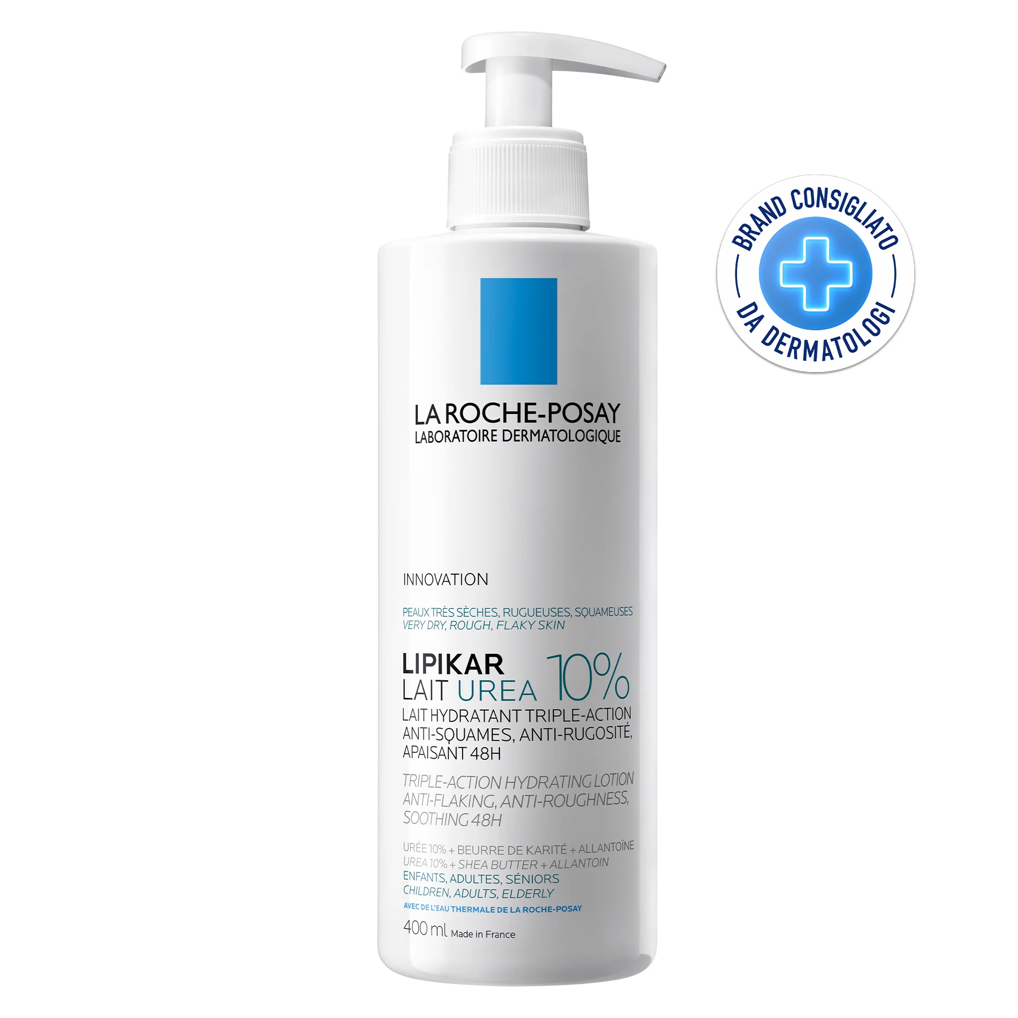 La Roche Posay Lipikar Latte Urea 10% 400 Ml Idratante corpo