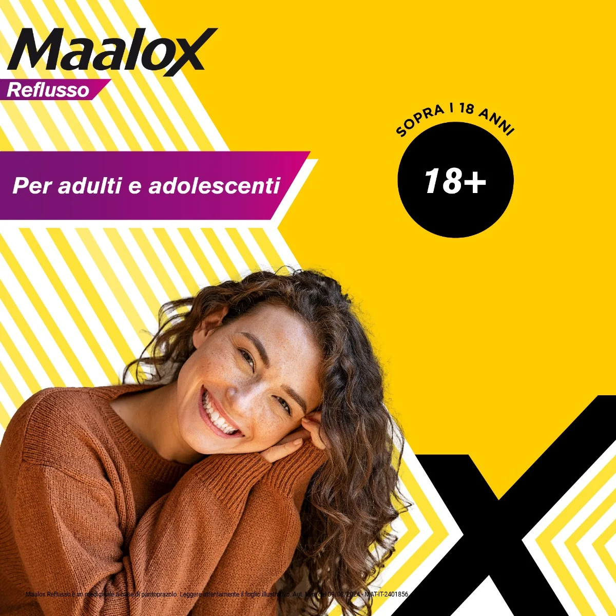 Maalox Reflusso 20 mg 14 Compresse Azione Anti-Reflusso