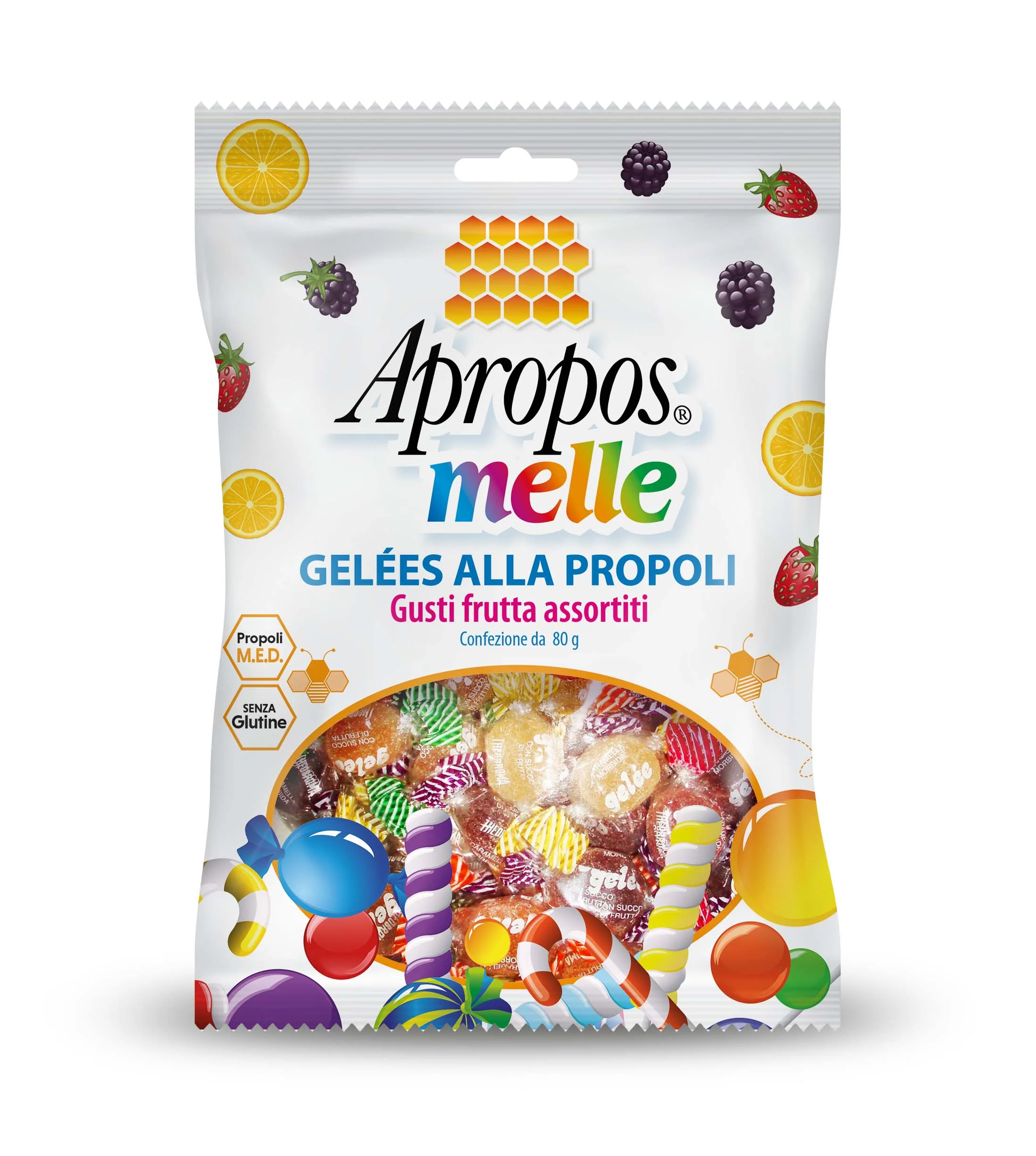 Apropos Melle Gelees alla Propoli 80 g Gusto Frutta