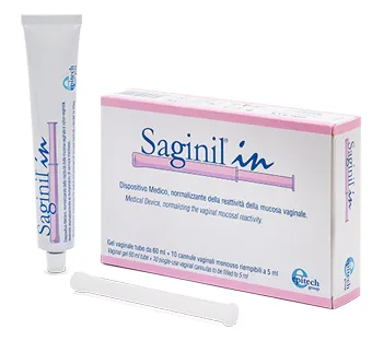 Saginil In Cannule Vaginali  60 g + 10 Cannule