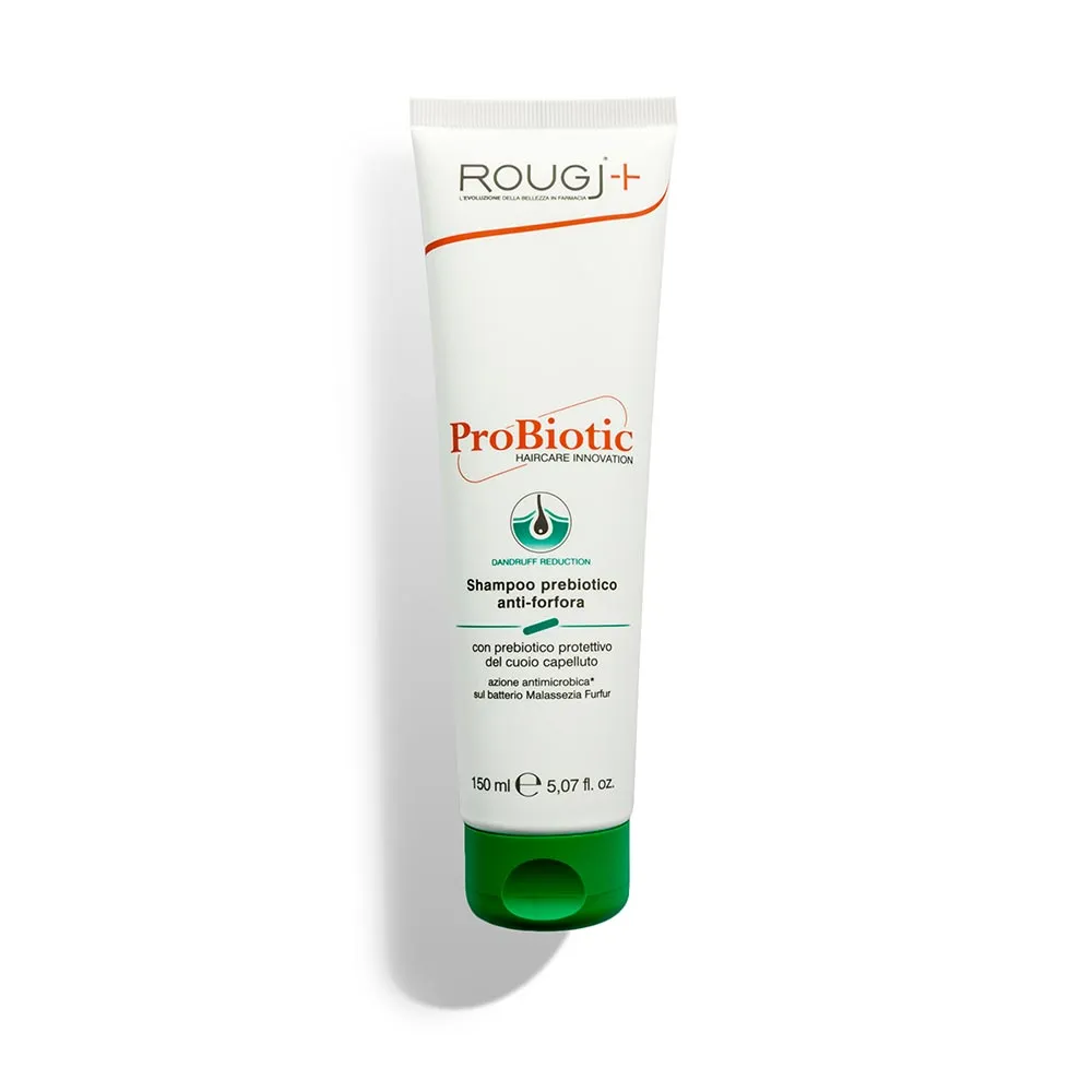 Rougj ProBiotic Shampoo Antiforfora 150 ml Con Prebiotico Protettivo Del Cuoio Capelluto