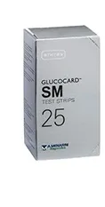 Glucocard Sm Test Strips 25 Pezzi