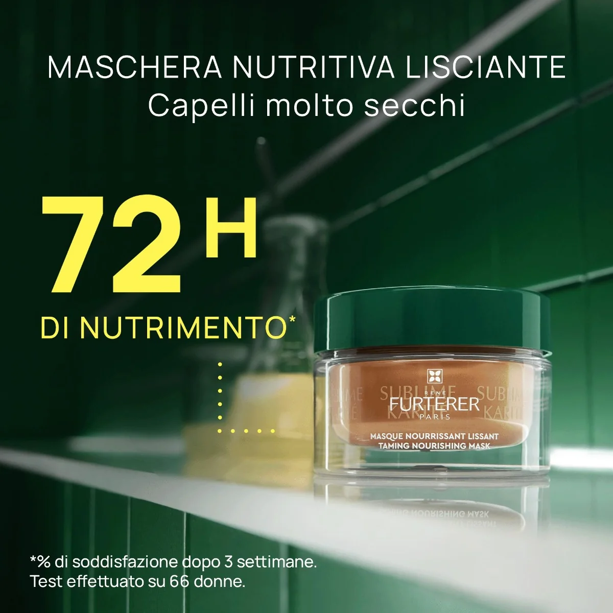 Rene Furterer Sublime Karite Maschera Nutritiva Lisciante 200 Ml