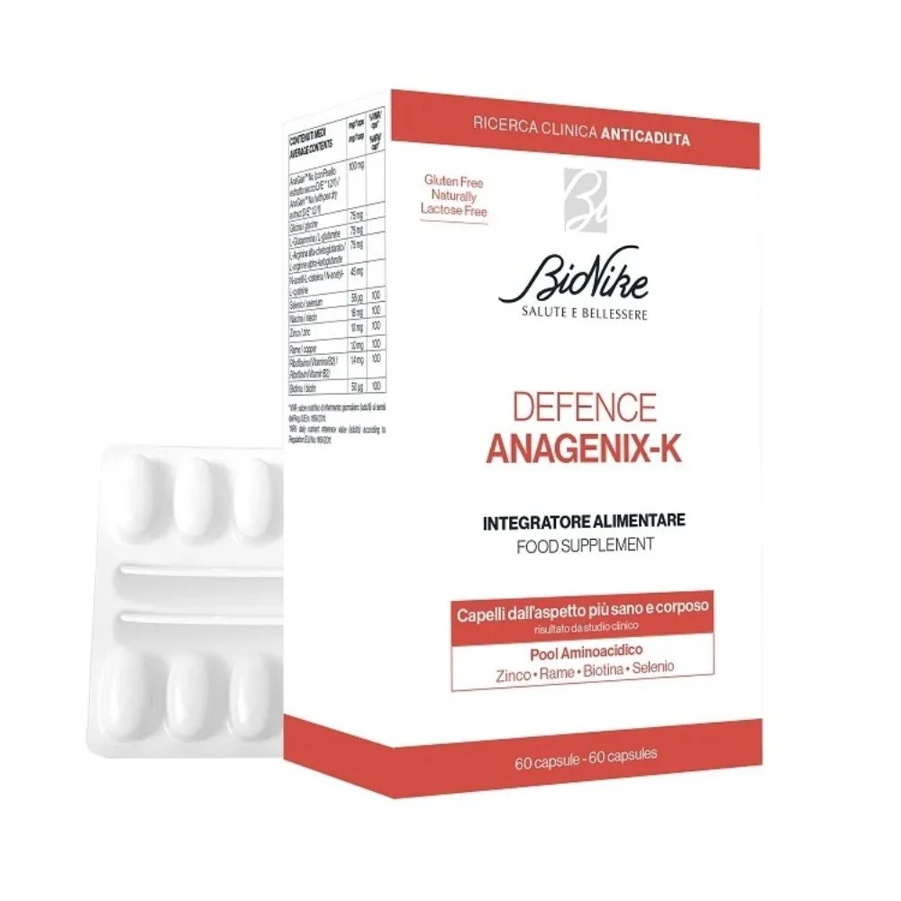 Defence Anagenix-K Integratore Alimentare 60 Capsule Senza Glutine