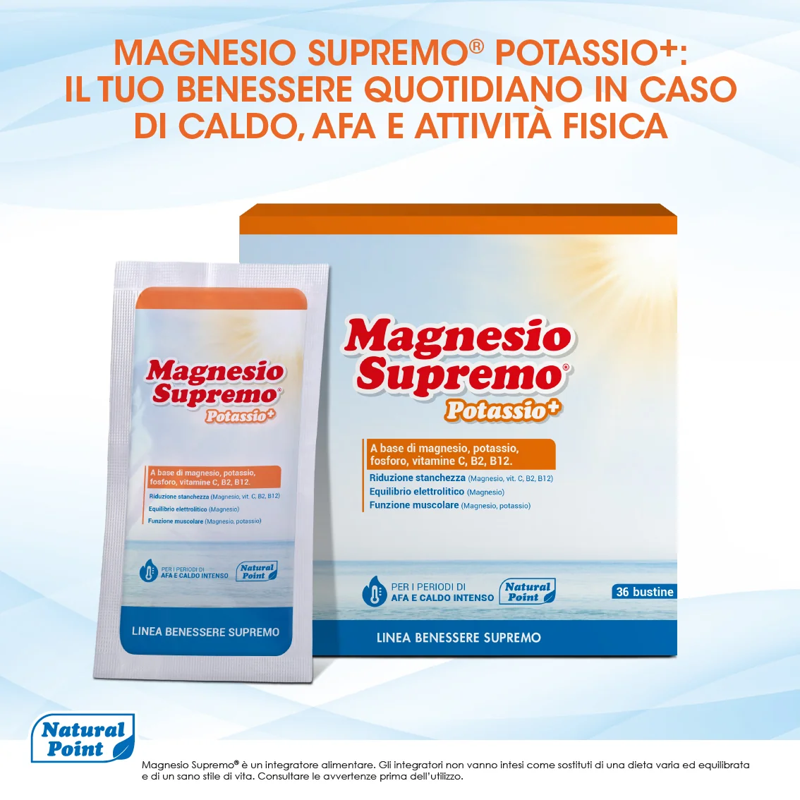 Magnesio Supremo Potassio+24Bu Senza Glutine