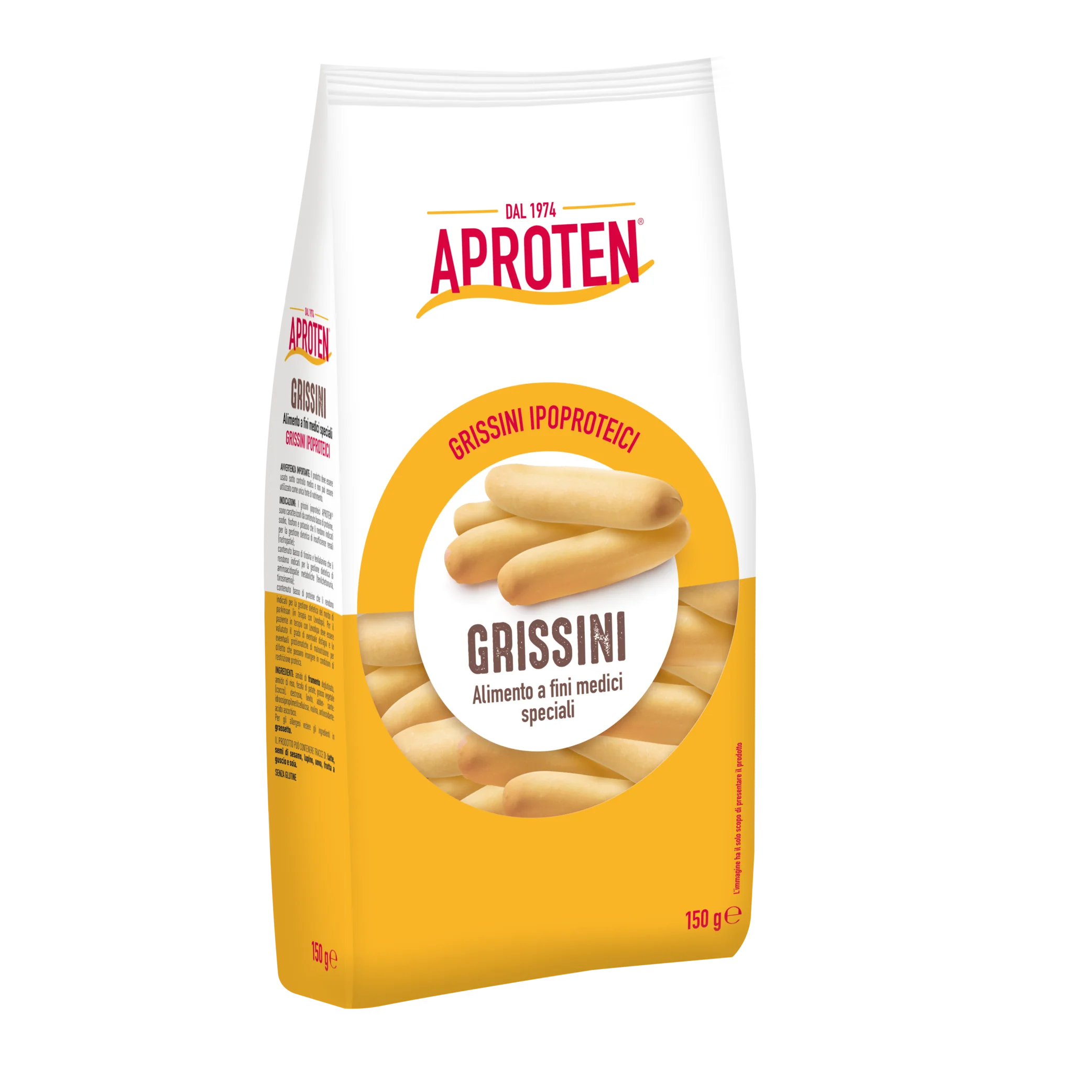 Aproten Grissini 150 g Corti