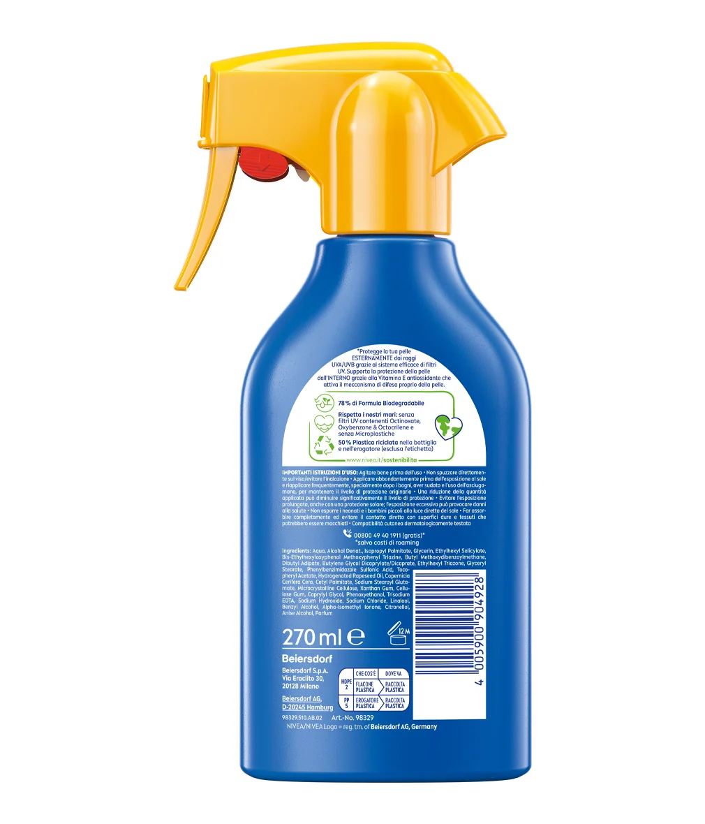 Nivea Sun Protect& Hydrate Spf30 270 ml Protezione solare idratante