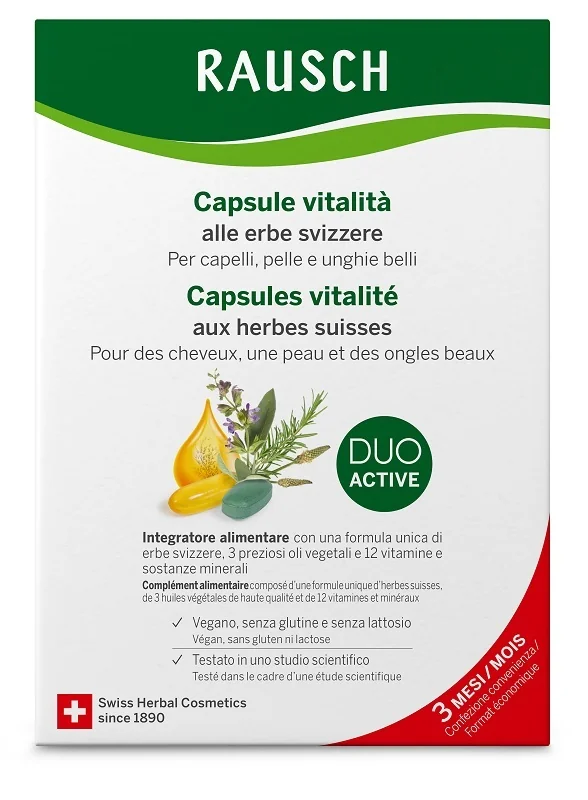 Rausch Capsule Vitalita' Alle Erbe Svizzere 180 Capsule