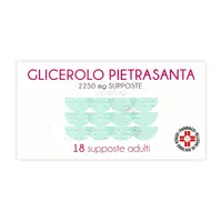 Glicerolo Pietrasanta Adulti 2250 mg 18 Supposte
