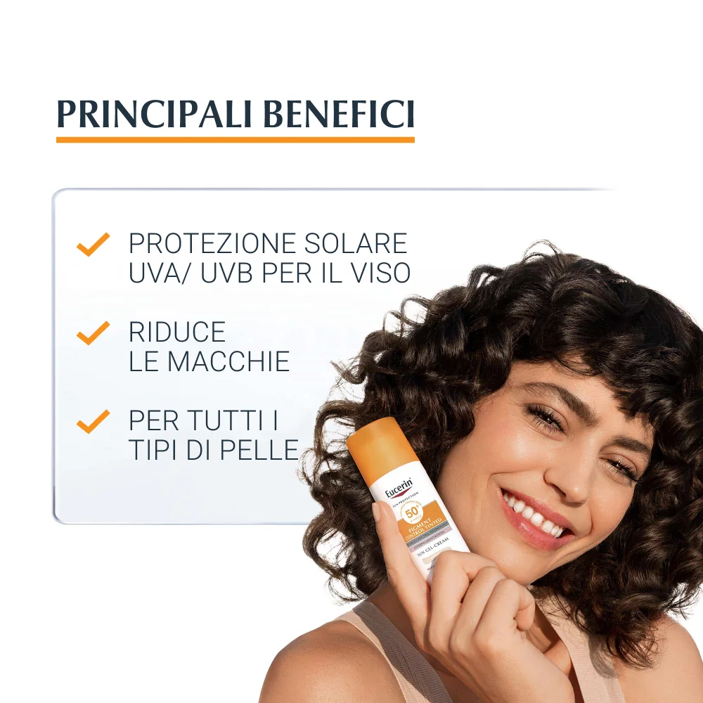 Eucerin Sun Pigment Control Tinted Spf50+ Medium 50 Ml