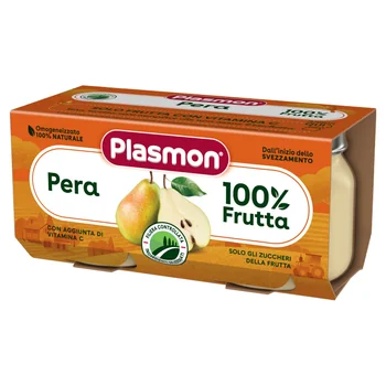 Plasmon Omog Pera 2X80G Senza Glutine
