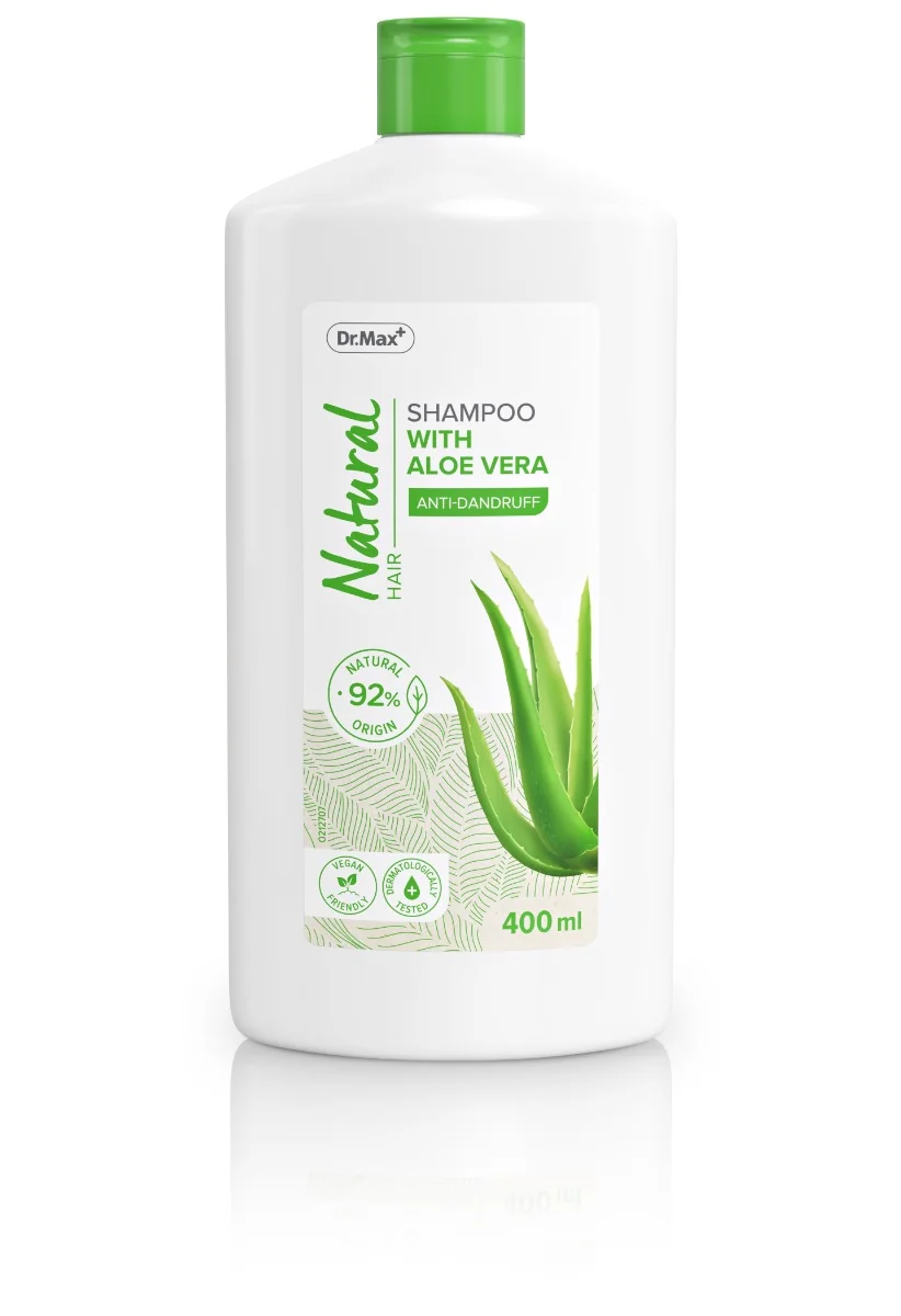 Natural Shampoo con Aloe Vera 400Ml Forfora Secca