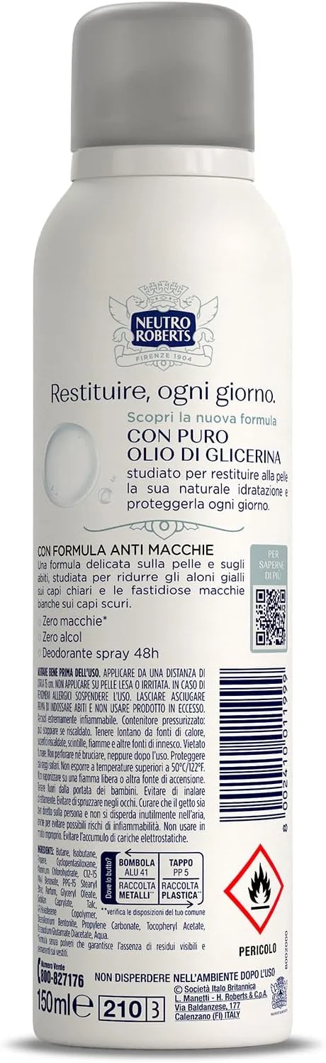 Neutro Roberts Deo Spray Invisible 150 Ml