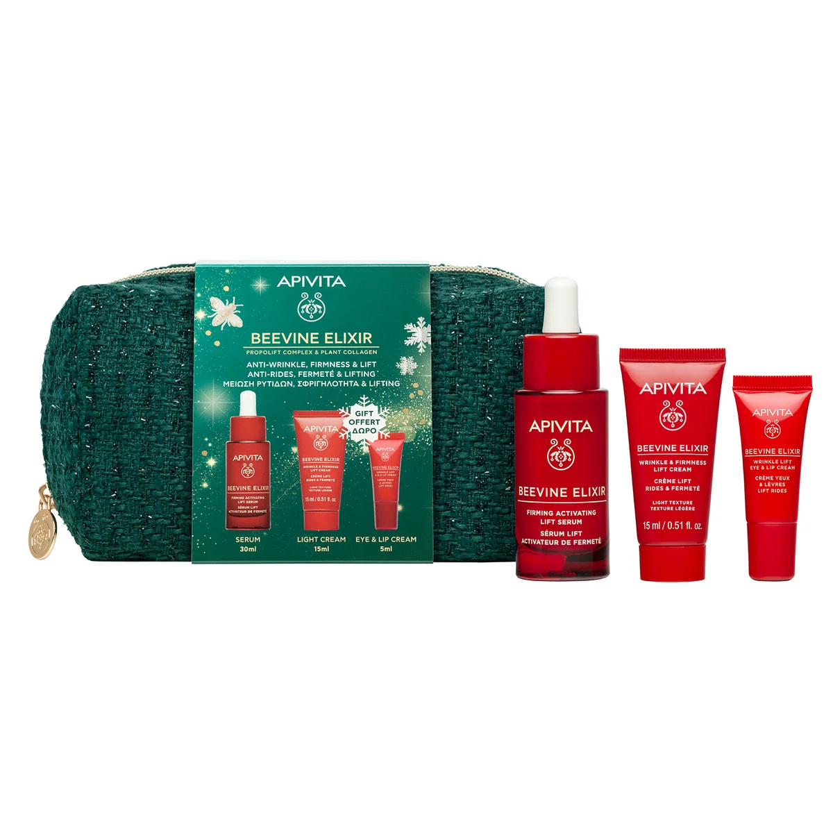 Apivita Pro Xm Beevine Elixir Serum Routine 3 Pezzi