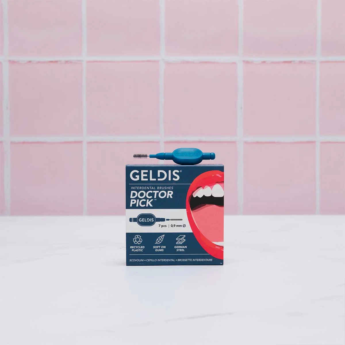 Geldis Doctor Pick Scovolino M 7 Pezzi Cura denti e cavo orale