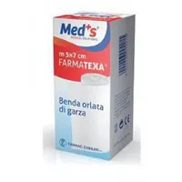 Med's Farmatexa Benda 12/12 Di Garza Orlata 5 m x 10 cm