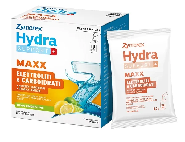 Zymerex Hydrasupp Maxx 10 Bustine Gusto Limone