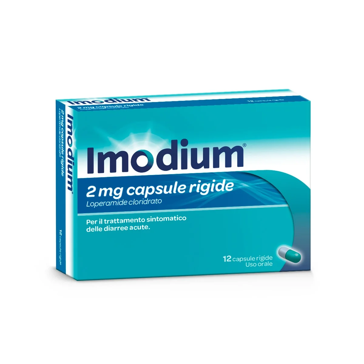 Imodium Diarrea Occasionale Acuta 12 Compresse Per Intestino