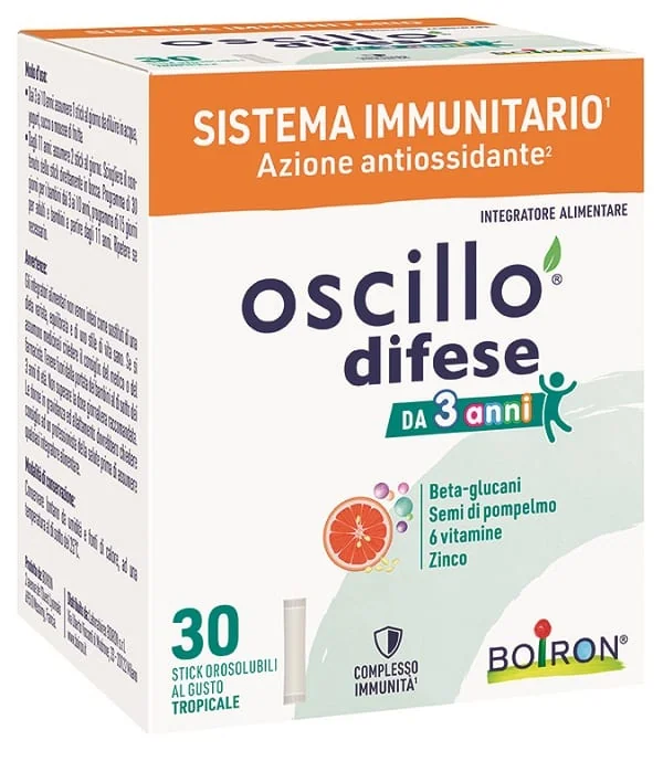 Oscillo Difese 3+ 30Stick Oros con Vitamine