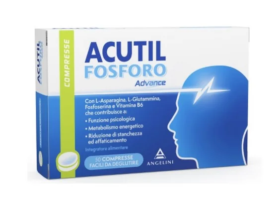Acutil Fosforo Advance 50 Compresse Concentrazione