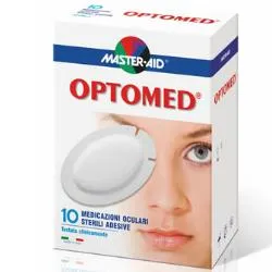 Optomed Compressa Oculare Autoadesiva Sterile Per La Medicazione Dell'Occhio 10 Pezzi