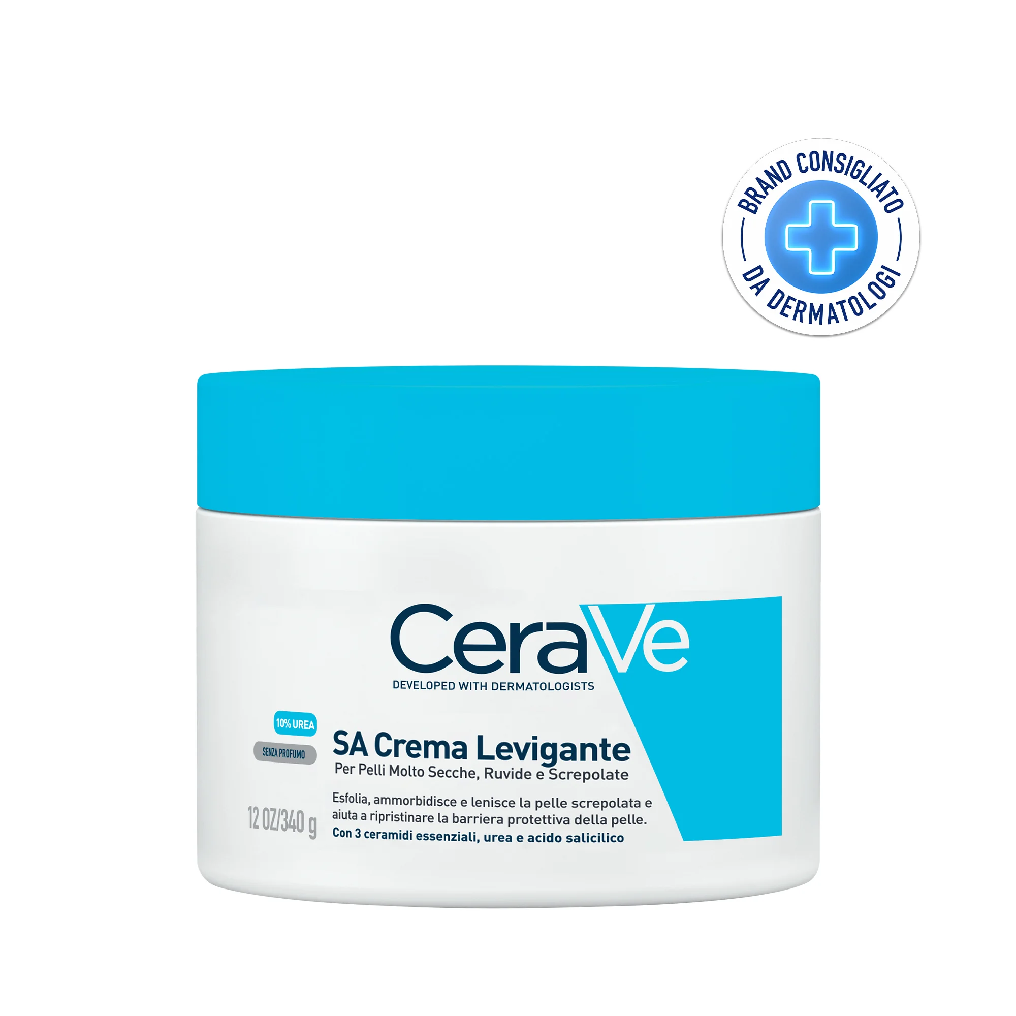Cerave SA Crema Levigante 340 g 10% Urea e Acido Salicilico
