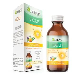 Agave Natura Sciroppo Gola 200 ml