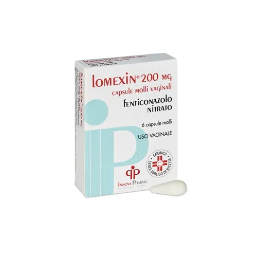 Lomexin 6 Compresse Molli Vag 200 mg