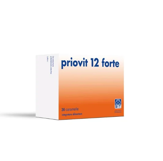 Priovit 12 Forte Integratore Vitaminico 36 Caramelle