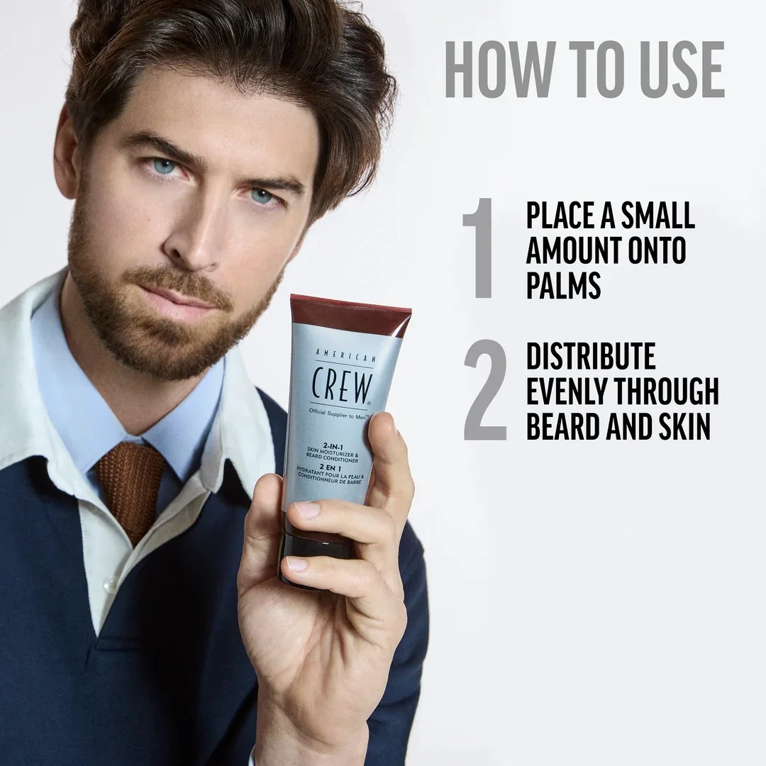 American Crew Crema E Balsamo Per La Barba 2In1 100Ml
