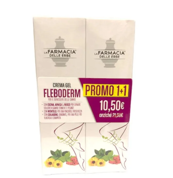 Fde Fleboderm Crema Gel Bipacco 2x 50 ml