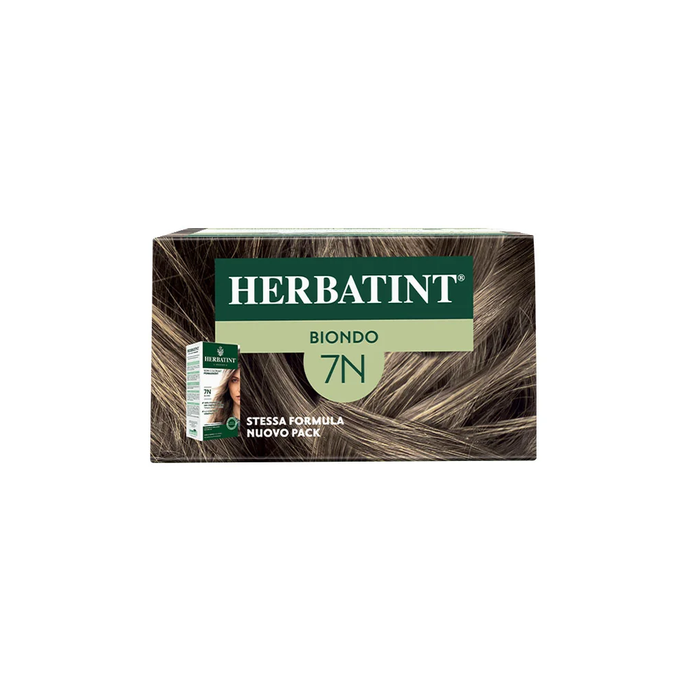 Herbatint Gel Colorante Permanente 7N Biondo 170 Ml Colore Intenso e Duraturo