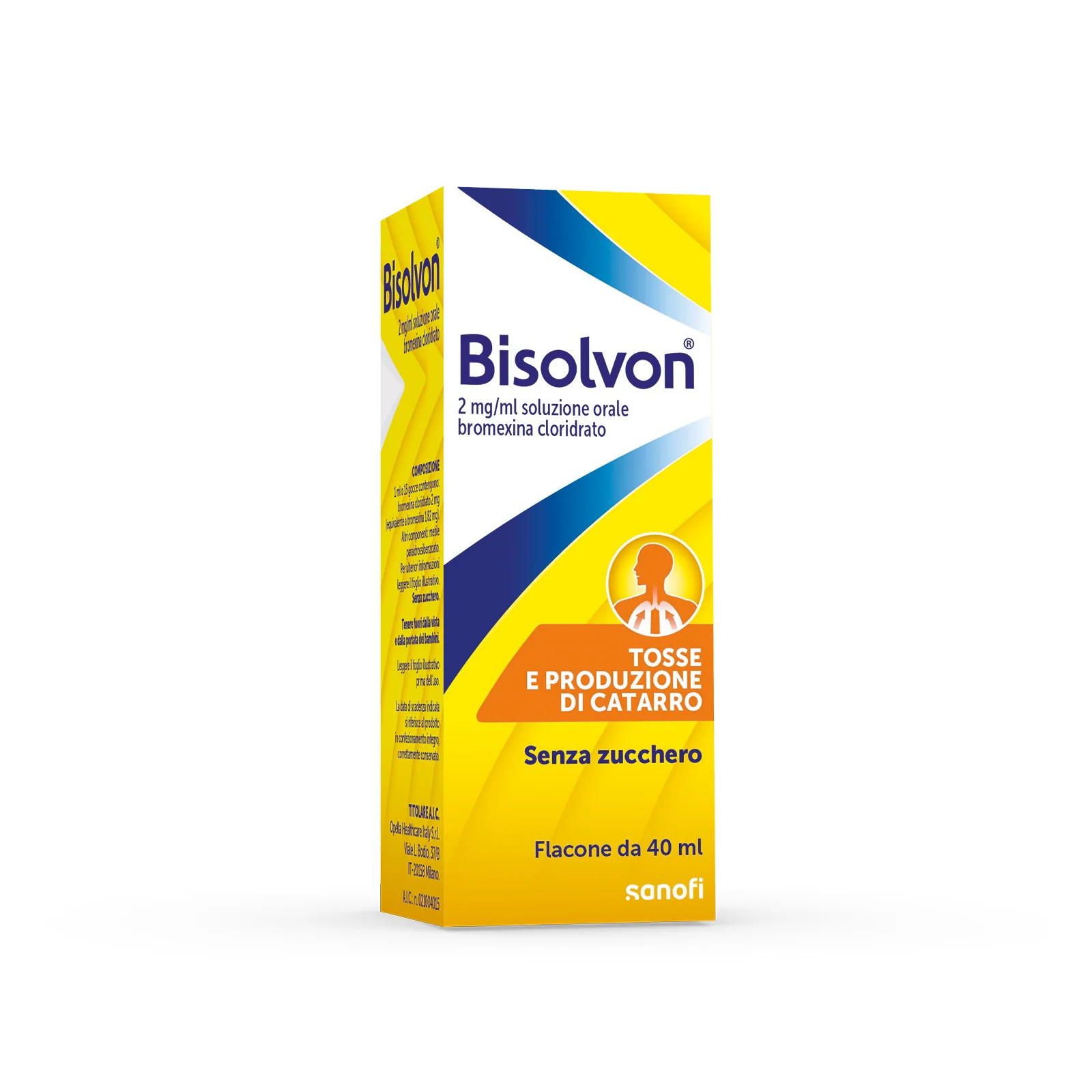 Bisolvon Gocce Orali 2 mg/ml 40 ml Bromexina Cloridrato