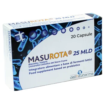 Masurota 25 mld 20 Capsule Benessere Flora Batterica Intestinale