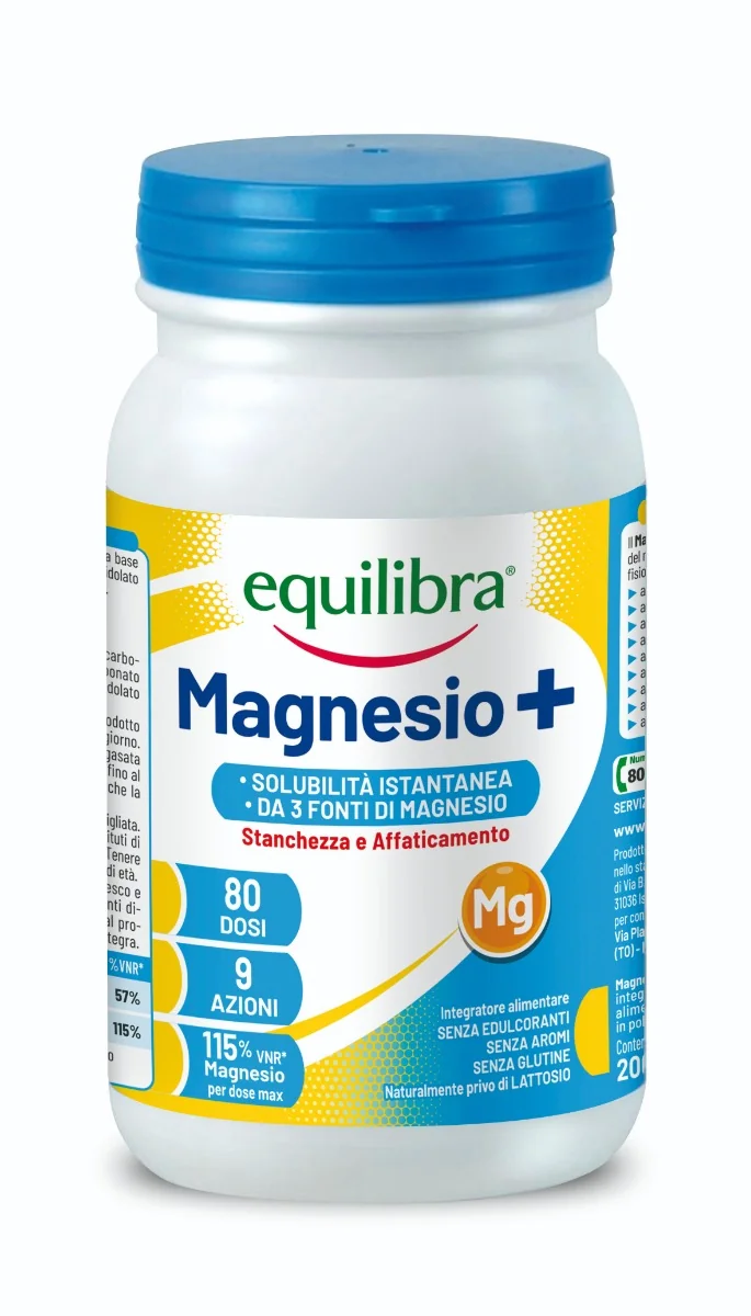 Equilibra Magnesio+ 200G Contro Stanchezza e Affaticamento