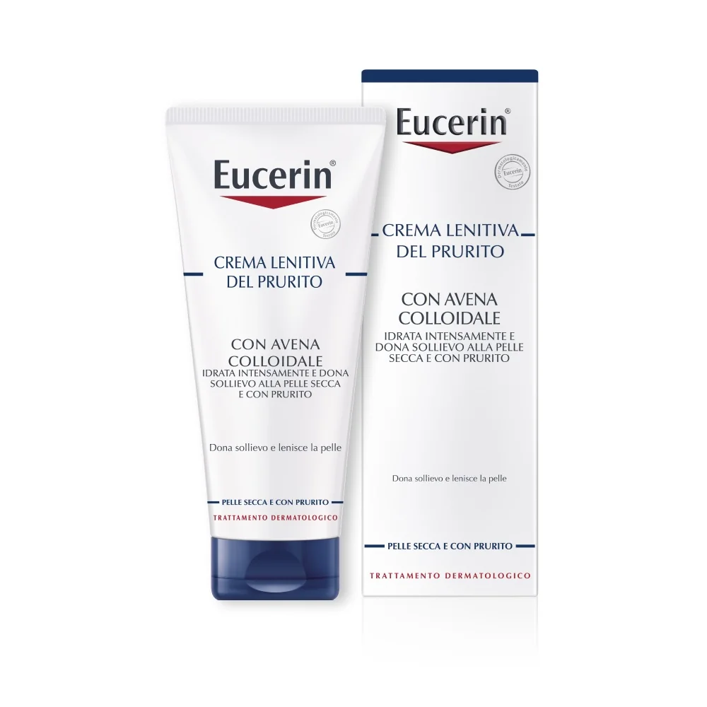 Eucerin Crema Lenitiva Prurito 200 ml Con Avena Colloidale
