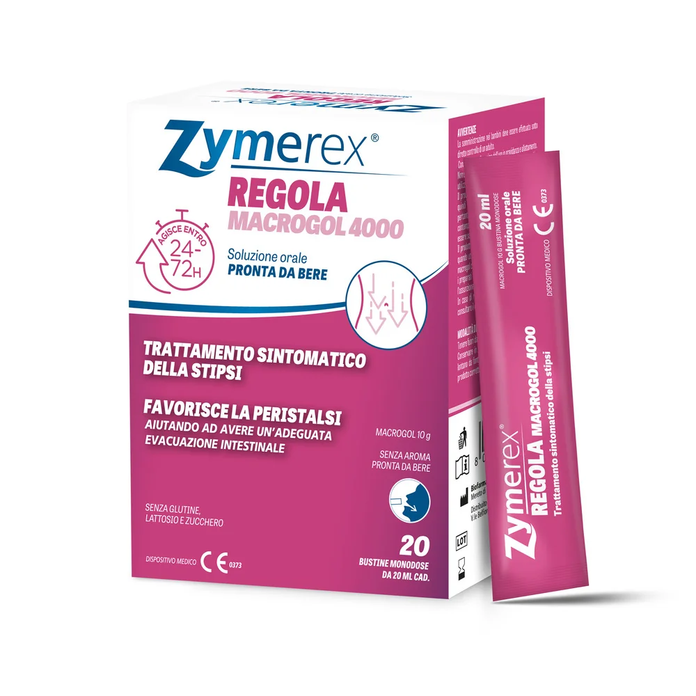 Zymerex Regola M4000 20 Bustine Senza Glutine