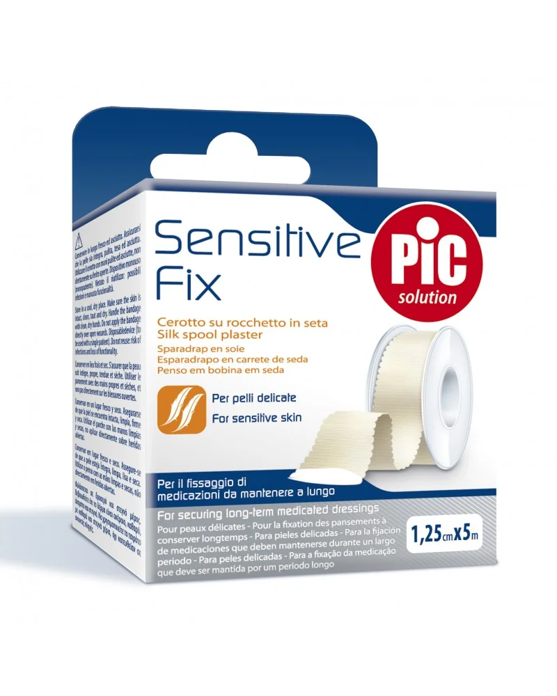 Pic Sensitive Fix Cerotto su Rocchetto in Seta 2x500 cm Per Pelli Sensibili