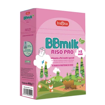 Bbmilk Riso Pro 1-3 400 g Per Allergia alle Proteine del Latte