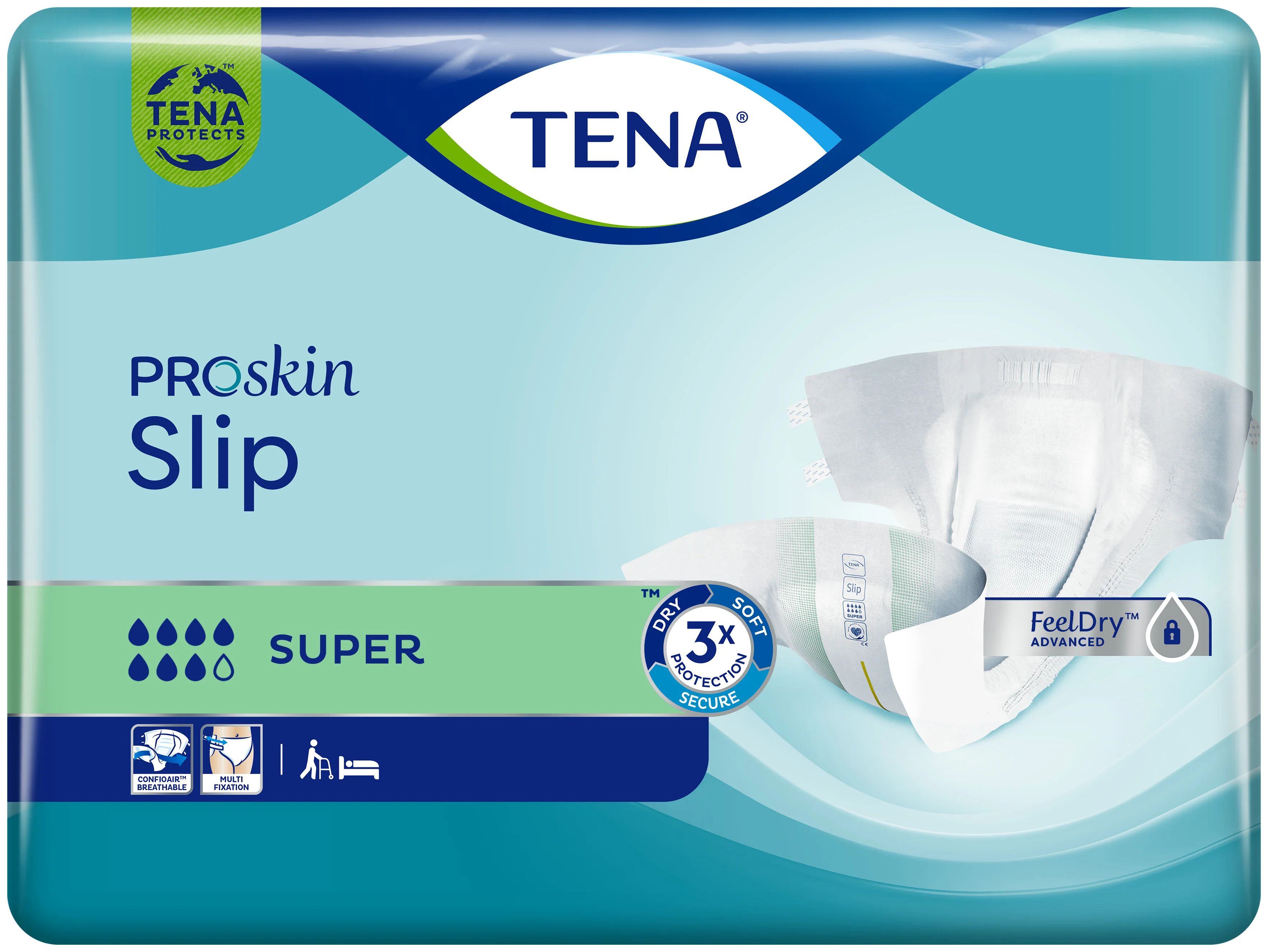 Tena Slip Super  L 10 Pezzi Pannoloni Assorbenti