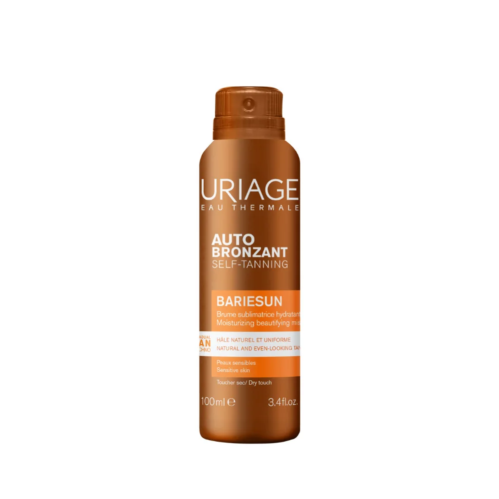 Uriage Eau Thermale Bariesun Auto Bronzant Self Tanning Brume Sublimatrice Hydratante 100 Ml