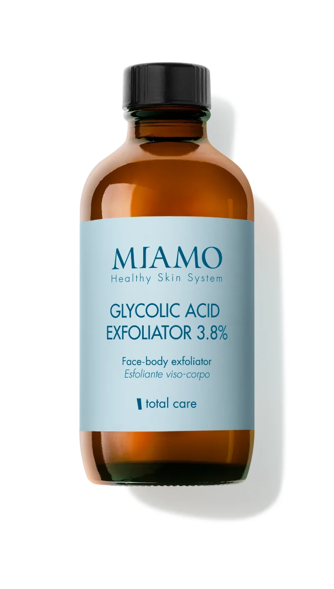 Miamo Total Care Glycolic Acid Exfoliator 3.8% 120 ml Esfoliante Viso e Corpo