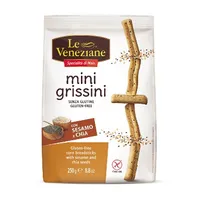Le Veneziane Mini Grissini Con Sesamo E Chia Senza Glutine 250 g