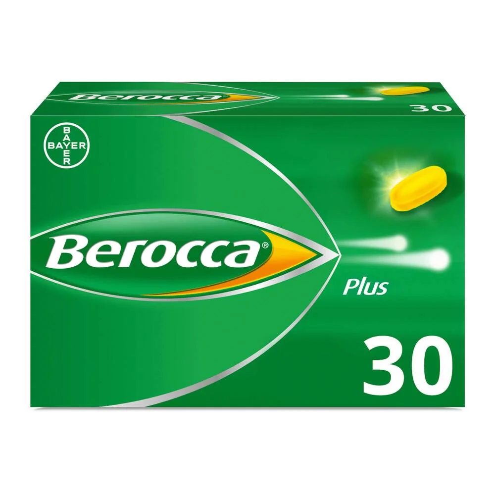 Berocca Plus 30 Compresse Integratore di Vitamine e Minerali