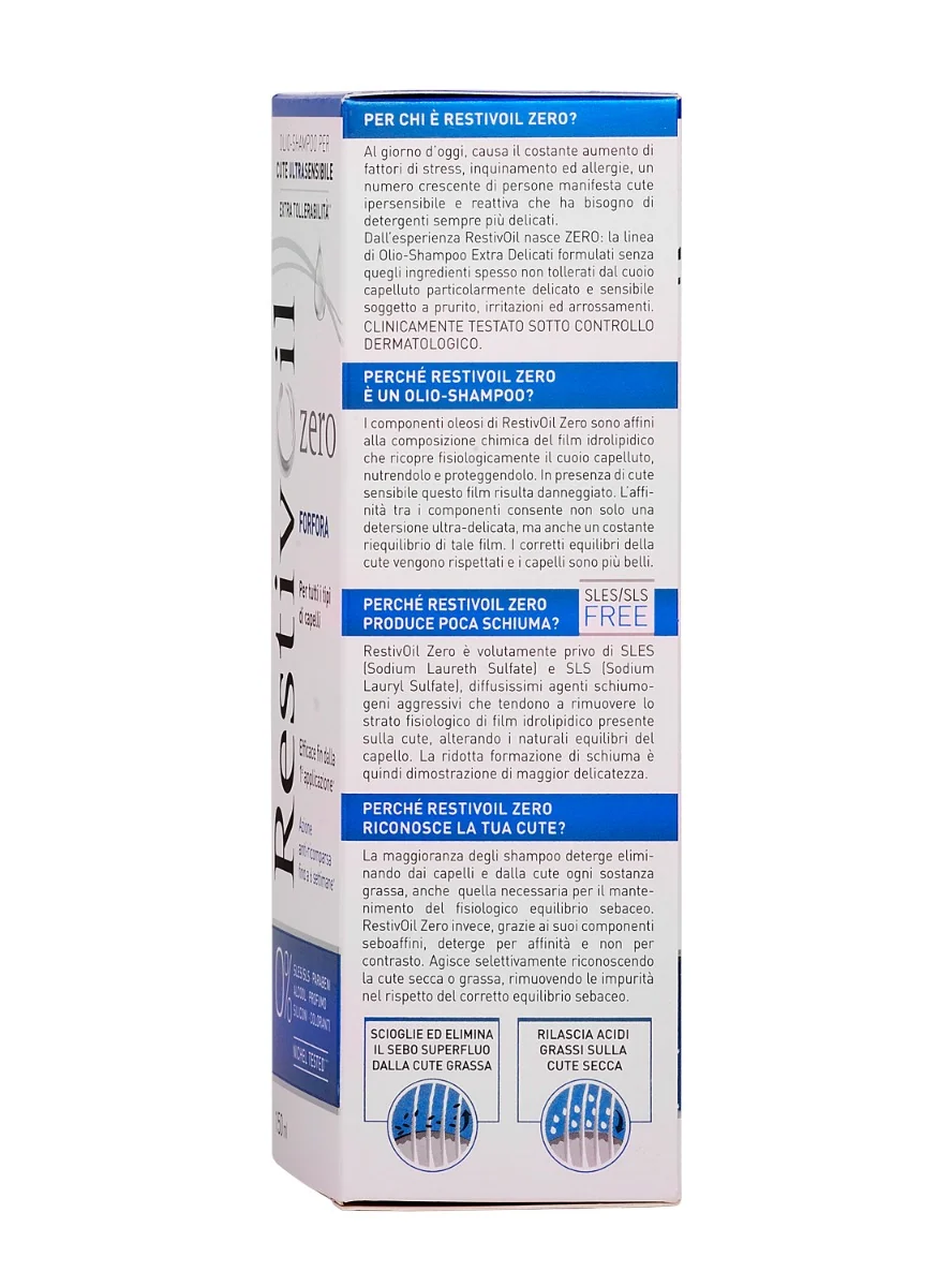 Restivoil Zero Forfora 150 ml Shampoo per la Forfora