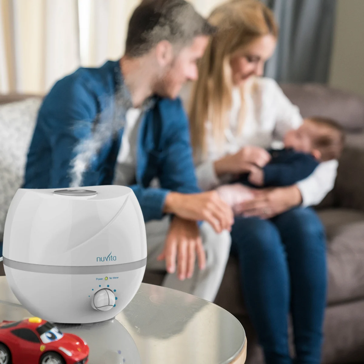 Nuvita Umidificatore Ultrasuoni Tecnologia ultrasuoni a freddo