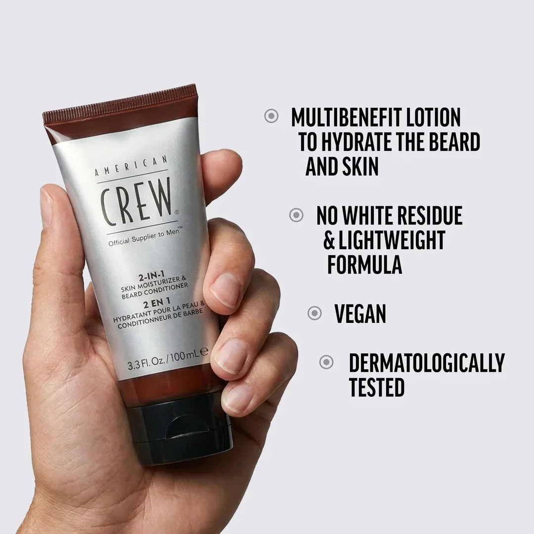 American Crew Crema E Balsamo Per La Barba 2In1 100Ml